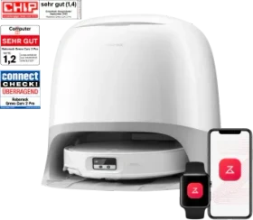 Roborock Qrevo Curv 2 Pro Saug-/Wischroboter inkl. Absaug-/Reinigungsstation