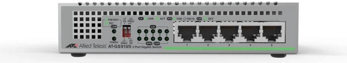 Allied Telesis CentreCOM GS910 Desktop Gigabit Switch, 5x RJ-45