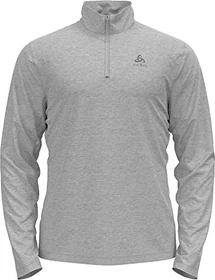 Odlo Berra Mid Layer Half Zip Funktionsshirt langarm grey melange (Herren)