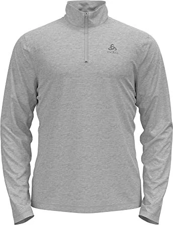 Odlo Berra Mid Layer Half Zip Funktionsshirt langarm grey melange (Herren)