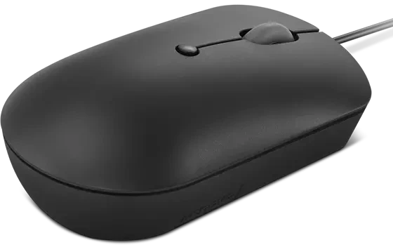 Lenovo 400 USB-C Wired Compact Mouse Raven Black, USB