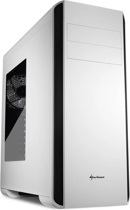 Sharkoon BW9000-W weiß, Acrylfenster