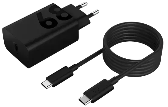 Lenovo USB-C Tablet-Wandladegerät, 1x USB-C, inkl. USB-C-Ladekabel, 68W