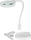 Wentronic Goobay LED-Stand-/Klemm-Lupenleuchte, 6W, 1.75x, 3 Dioptrien weiß (60359)
