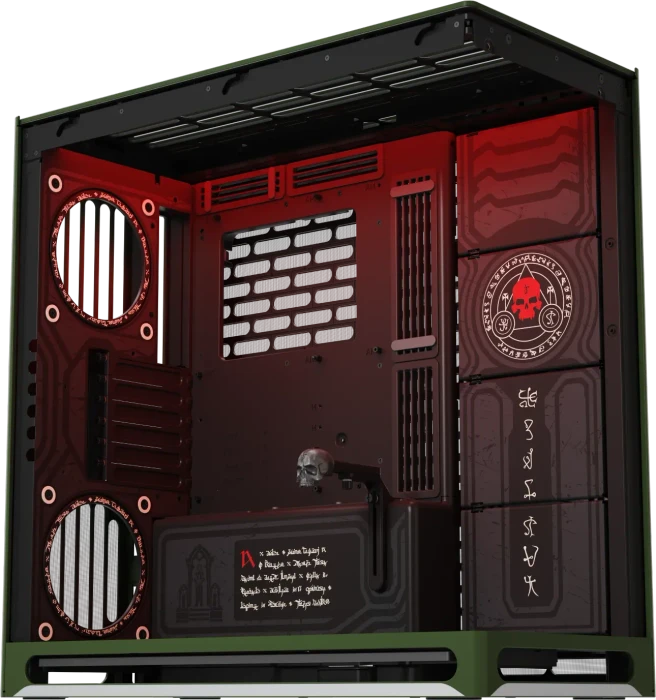 HAVN HS 420 DOOM: The Dark Ages Limited Edition, Glasfenster