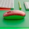Mustard Very Berry Compact Wireless Mouse Strawberry, USB Vorschaubild