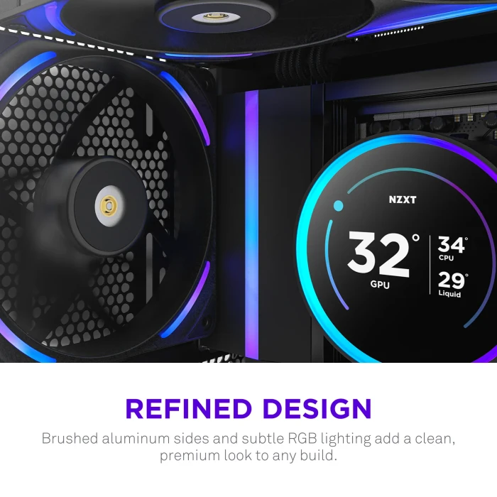 NZXT F Series F120X, schwarz, 120mm