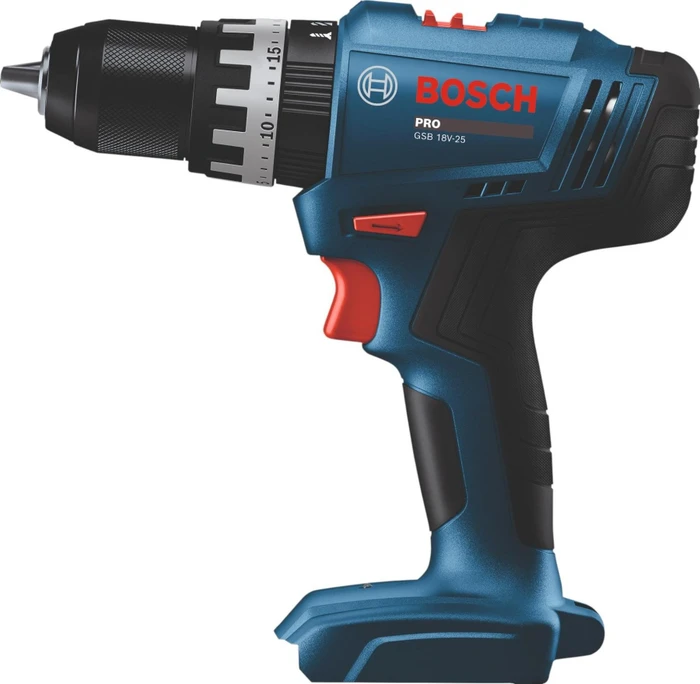 Bosch Professional GSB 18V-25 Akku-Schlagbohrschrauber inkl. Koffer + 2 Akkus 2.0Ah