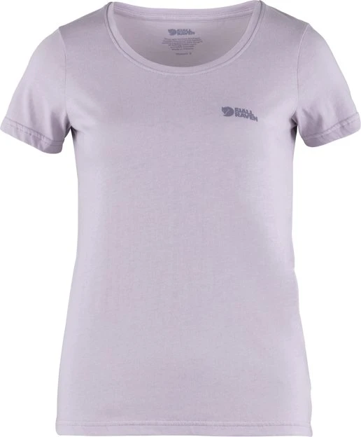 Fjällräven Logo Funktionsshirt kurzarm pastel lavender (Damen)