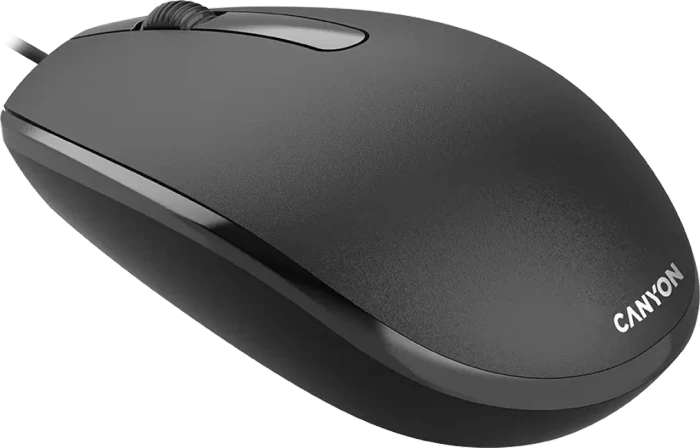 Canyon M-10 Wired Mouse, schwarz, USB