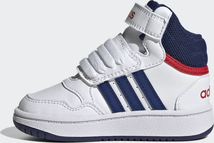 adidas Hoops Mid Baby cloud white/victory blue/better scarlet (Junior)