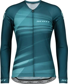 Scott RC Pro Trikot langarm lunar blue/stream blue (Damen)