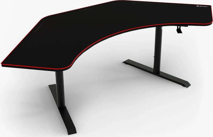 Arozzi Arena Angelo Gaming Eckschreibtisch 225x71cm Black-Red