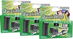 Fujifilm QuickSnap 400 Flash, 3er Pack