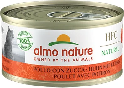 almo nature HFC Natural Cats 70 I, Huhn mit Kürbis, 70g