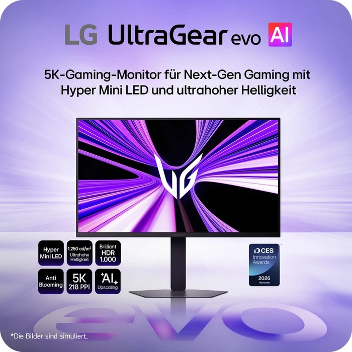 LG UltraGear evo AI GM9 27GM950B-B, 27"