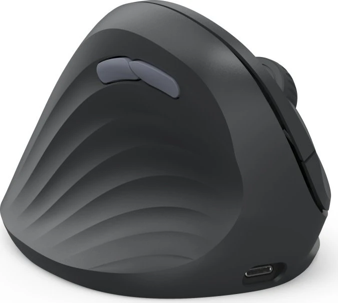 Hama EWM-600L Ergonomic Vertical Mouse, schwarz, Linkshänder, USB/Bluetooth
