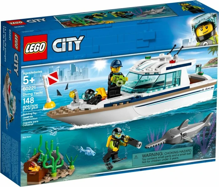 LEGO City Starke Fahrzeuge - Tauchyacht