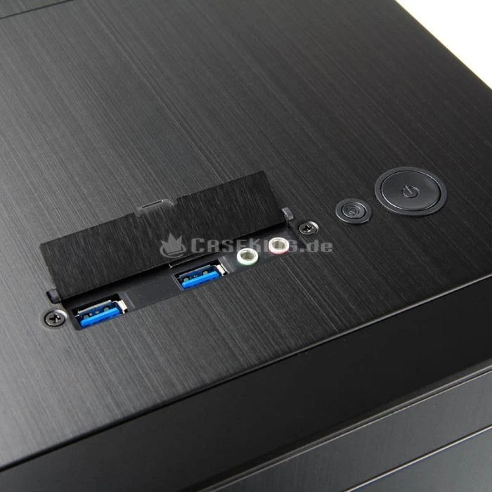 Lian Li PC-7HB schwarz, schallgedämmt