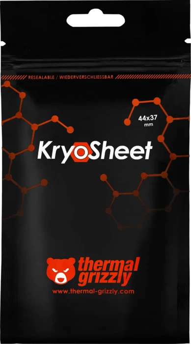 Thermal Grizzly KryoSheet, Wärmeleitpad, 44x37x0.2mm