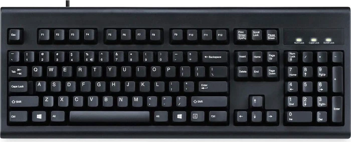 Perixx Periboard-106B, schwarz, USB, US