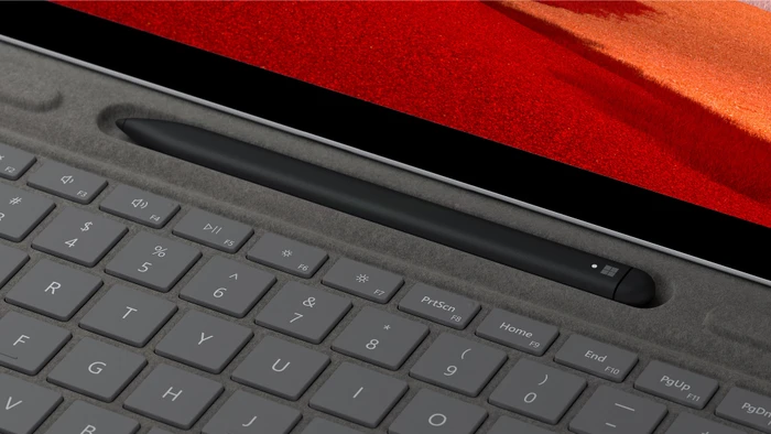 Microsoft Surface Pro X, Platin, SQ2, 16GB RAM, 512GB, Surface Pro X Signature Keyboard Platingrau, Surface Slim Pen Bundle
