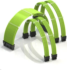 LinkUP PSU Cable Extension Kit, Grün (PWR-EXTMOD-RZ-GN30)