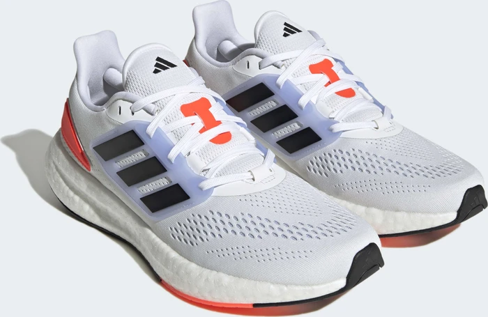 adidas Pureboost 22 cloud white/core black/blue dawn