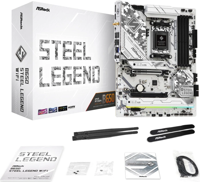 ASRock B650 Steel Legend WiFi (AMD AM5)