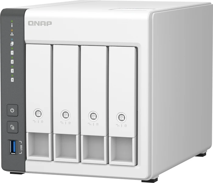 QNAP Turbo Station TS-433-4G, 4GB RAM, 1x RJ-45 2.5GBase-T, 1x RJ-45 1000Base-T