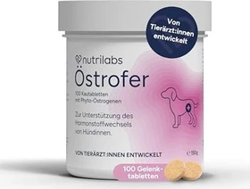 NutriLabs Östrofer Kautabletten für Hunde,   100 Stück