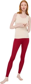 Engel GOTS Leggins Hose lang malve (Damen)