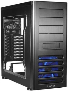 Lian Li PC-7FNWX schwarz, Acrylfenster, schallgedämmt