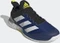 adidas Adizero Ubersonic 4 core black/acid yellow/victory blue (Herren) Vorschaubild