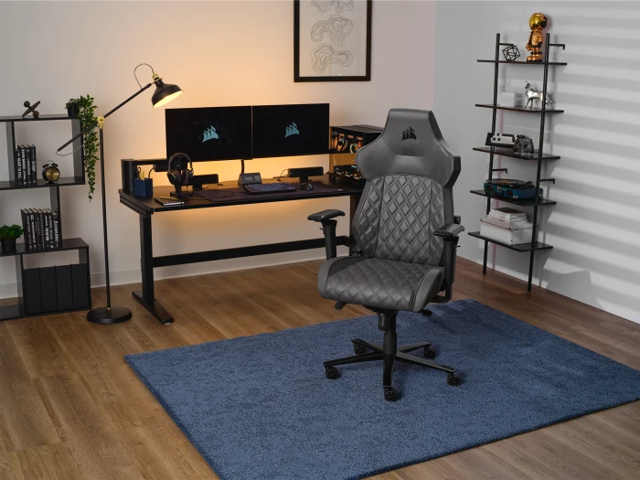 Corsair TC500 LUXE Gamingstuhl, Shadow schwarz