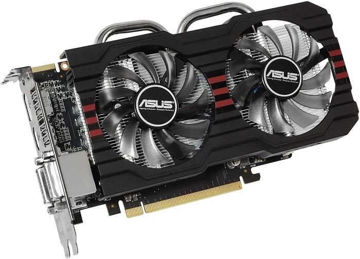 ASUS Radeon R7 260X, R7260X-DC2-1GD5, 1GB GDDR5, 2x DVI, HDMI, DP