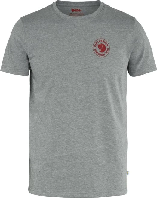 Fjällräven 1960 Logo Funktionsshirt kurzarm grey melange (Herren)