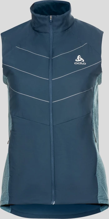 Odlo Run Easy S-Thermic Laufweste blue wing teal (Damen)