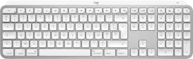Logitech Keys S for Mac, Pale Grey, weiß/grau, LEDs weiß, Logi Bolt, USB/Bluetooth, FR (920-011626)