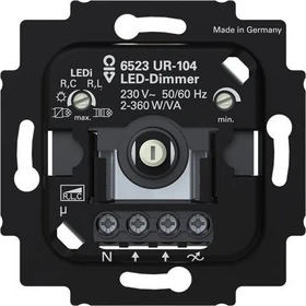 Busch-Jaeger LED-Dimmer 2+3 Draht mit N-Klemme ohne Spreize