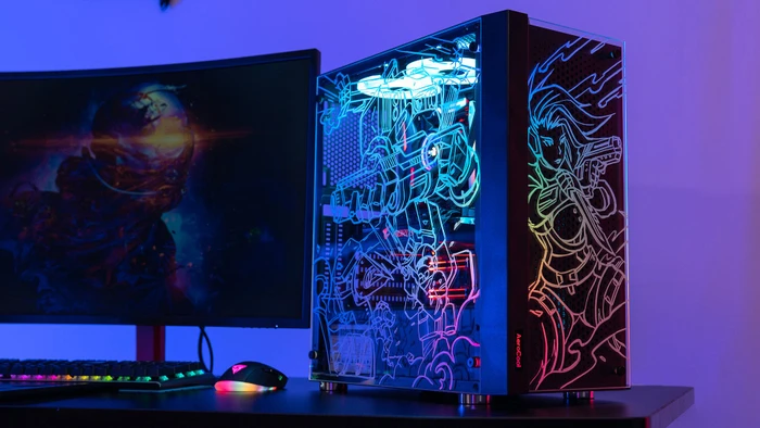 AeroCool Skribble ARGB, Glasfenster