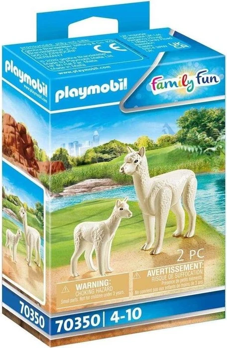 playmobil Family Fun Alpaka mit Baby
