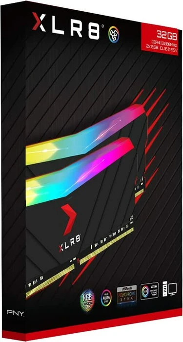 PNY XLR8 Gaming Epic-X RGB UDIMM 32GB Kit, DDR4-3200, CL16-18-18-36