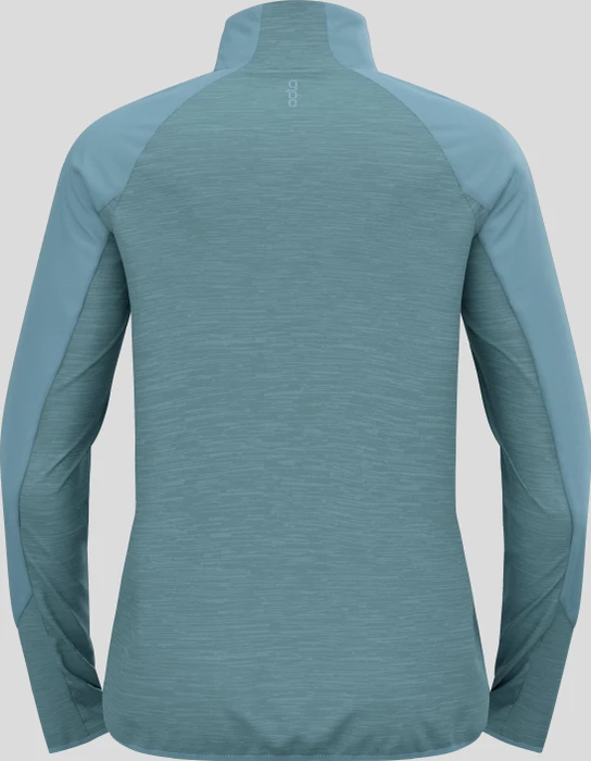 Odlo The Run Easy Warm Hybrid Funktionsjacke provincial blue (Herren)