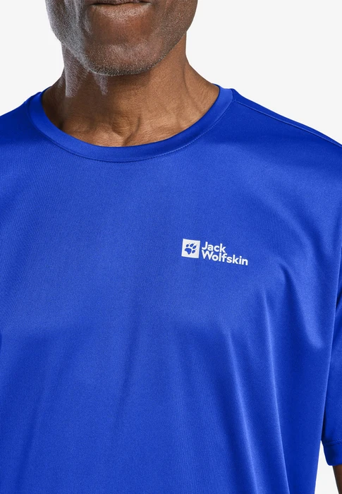 Jack Wolfskin Tech Funktionsshirt kurzarm vibrant blue (Herren)