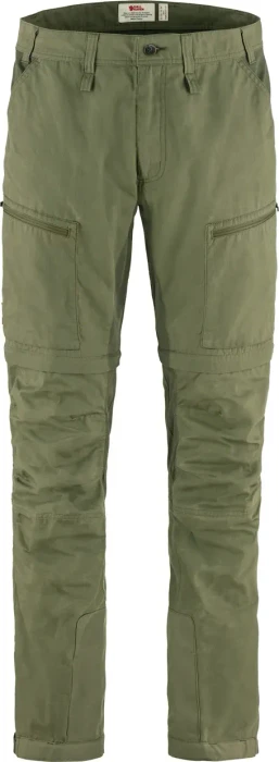 Fjällräven Abisko Lite Trekking Zip-Off Hose lang green/laurel green (Herren)