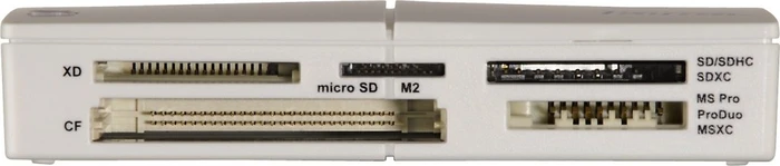 Hama SuperSpeed-Multi-Kartenleser "All in One" weiß, USB 3.0