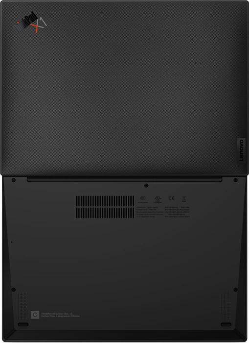 Lenovo ThinkPad X1 Carbon G10, Black Paint, Core i5-1235U, 16GB RAM, 512GB SSD, 5G, DE