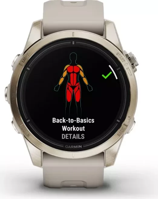 Garmin epix 2S Pro Sapphire light sand/soft gold