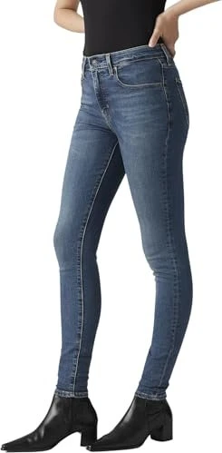 Levi's 721 High Rise Skinny Jeans dark indigo worn in (Damen)